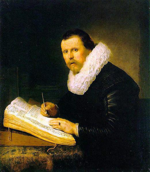 Rembrandt van rijn Portrait of a scholar. Sweden oil painting art